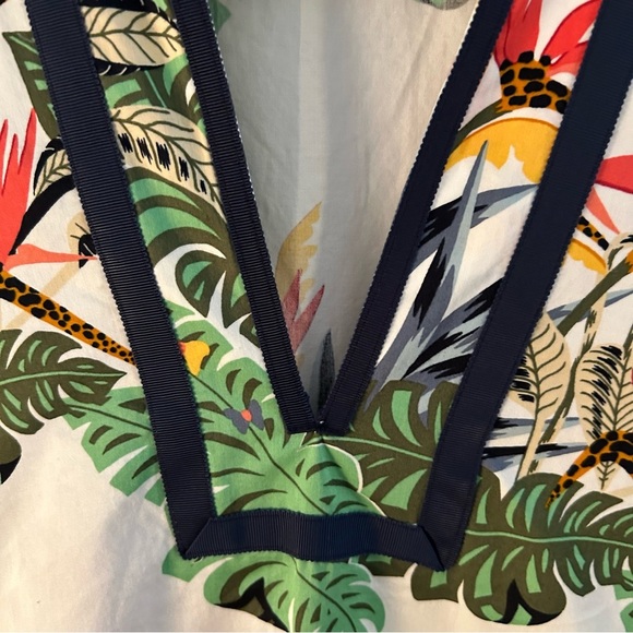 Brooks Brothers Tropical Cotton Tunic Top. Size 8. - Picture 7 of 14